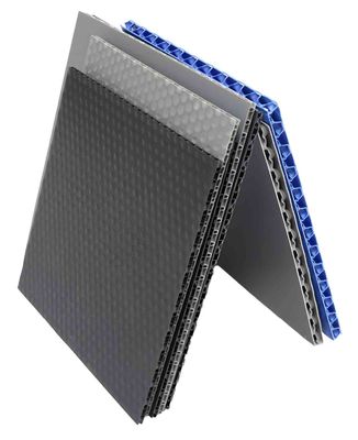 2mm - 20mm Plastic Hollow Sheet Durable Honeycomb Polypropylene Panels