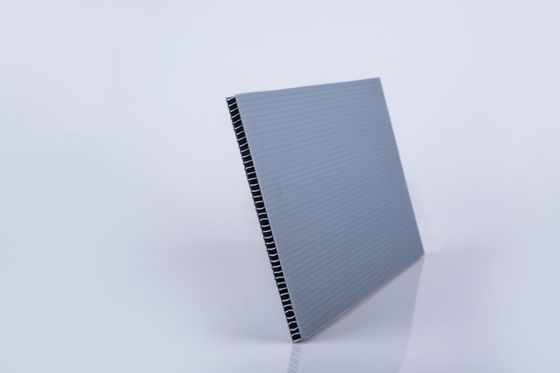 Grey Corrugated PP Sheets UV Resistant Corrugated Plastic Boards Waterproof Floor Protection