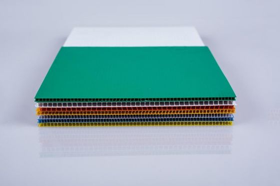 4mm Corrugated Plastic Sheet Recyclable Corflute Sign Boards Green