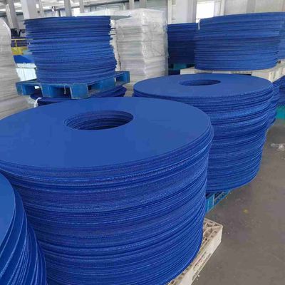 Circular Polypropylene Corrugated Sheets Waterproof PP Hollow Boards 8mm