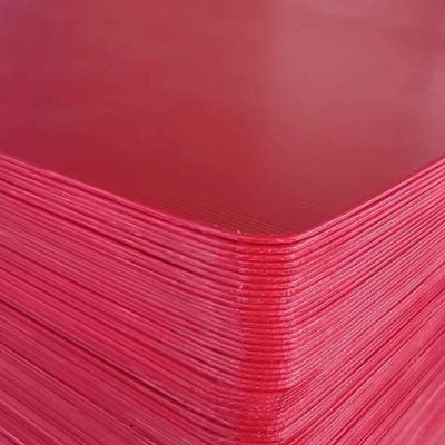 Recyclable Corrugated Plastic Sheet Waterproof PP Hollow Sheet Anti Static