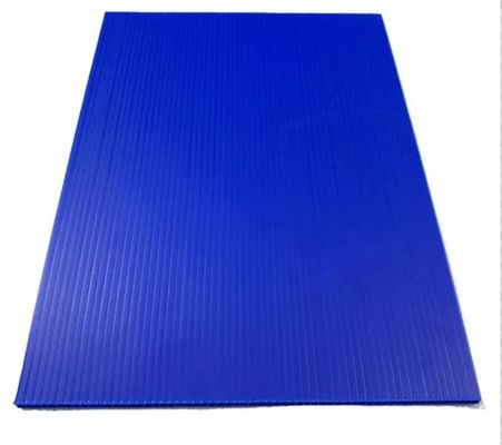 1220*2440mm Corrugated Plastic Sheet Chemical Resistant PP Corrugated Sheet Customized
