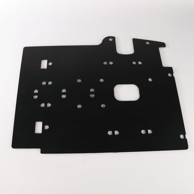 2mm - 12mm Black Corrugated Plastic Sheet Customized PP Plastic Board