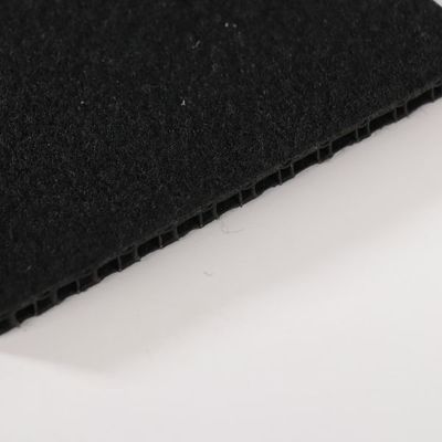 UV Resistant Hollow Plastic Sheets Shockproof Black Corrugated Plastic Sheets Recyclable