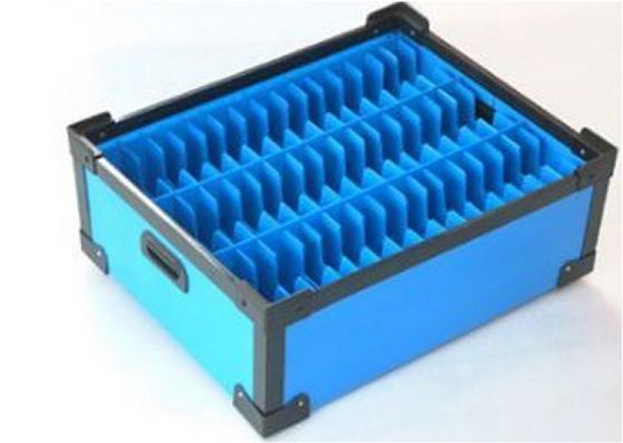 Plastic Hollow Sheet Dividers Box Recyclable Plastic Box With Partitions