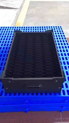 Recyclable Plastic Turnover Box Nestable PP Corrugated Boxes Customized