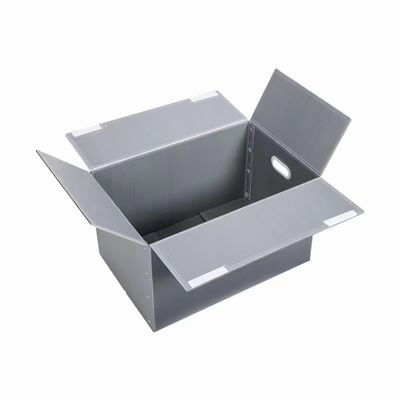 Customized Plastic Reusable Boxes Waterproof Corrugated Plastic Bins Stackable