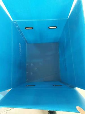 Customized Plastic Reusable Boxes Waterproof Corrugated Plastic Bins Stackable