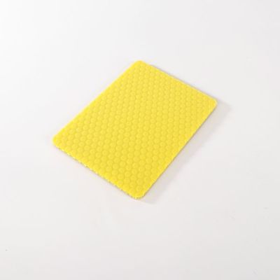 Yellow Polypropylene Honeycomb Sheet Anti Static Plastic Honeycomb Panels Recyclable