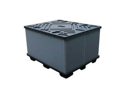 PP Plastic Pallet Bin Corrosion Resistant Collapsible Pallet Crates Recyclable