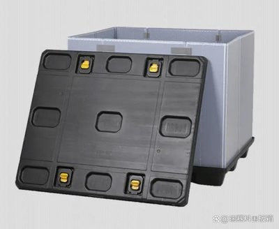 PP Plastic Pallet Bin Corrosion Resistant Collapsible Pallet Crates Recyclable