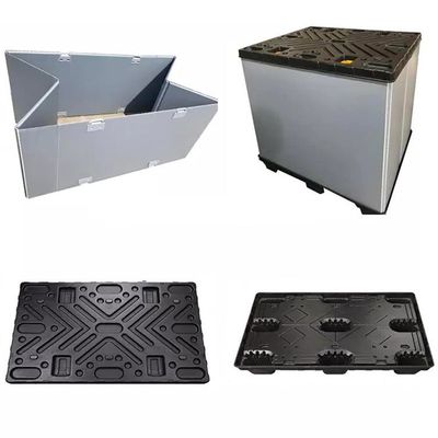 Small Reusable Pallet Boxes 2mm - 11mm Collapsible Moving Bins