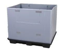 2mm - 11mm Plastic Pallet Box Waterproof Collapsible Pallet Pack Containers Customized