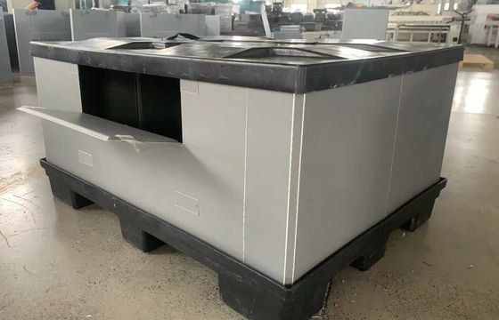 Customized Plastic Pallet Box Industrial Plastic Pallet Crates 440x340x155mm