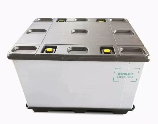 Coaming Collapsible Pallet Container Recyclable Plastic Moving Container Customized