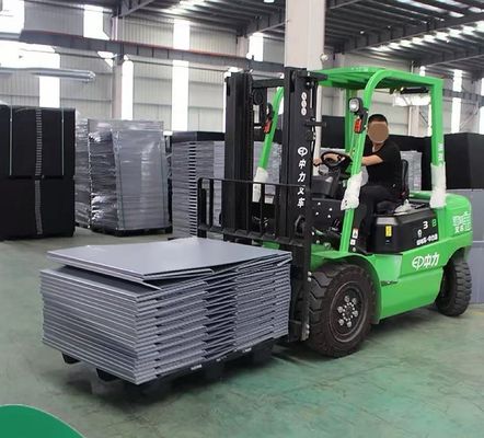 300kg Capacity Plastic Moving Containers Foldable Plastic Bulk Container Impact Resistant