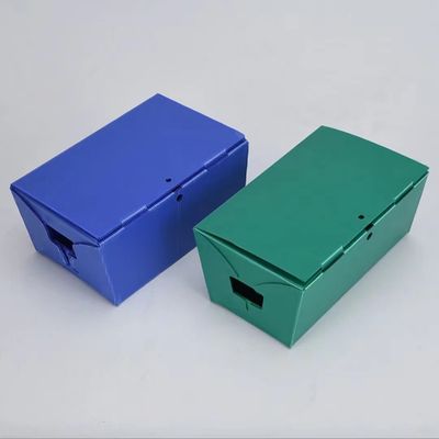 Printable Corrugated Plastic Tote Boxes Waterproof Archival Storage Boxes Stackable