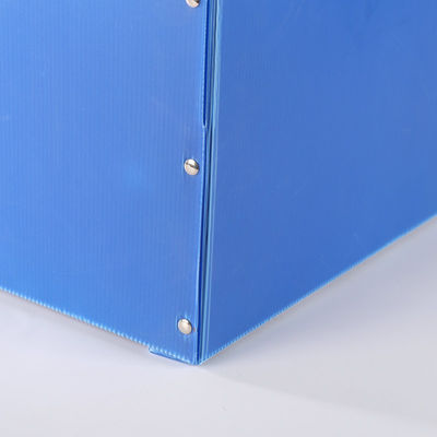 Blue Folding Carton Boxes Versatile Corrugated Packaging Boxes Recyclable