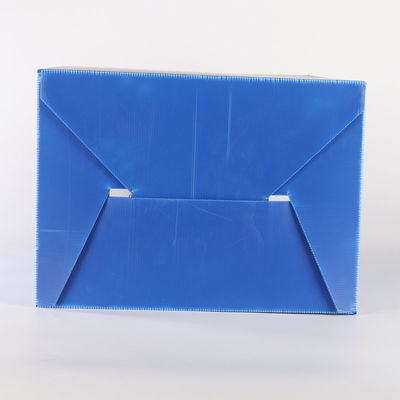 Blue Folding Carton Boxes Versatile Corrugated Packaging Boxes Recyclable