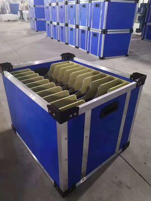 Strong Hardness Plastic Corrugated Containers Recyclable Polypropylene Corrugated Box Customized