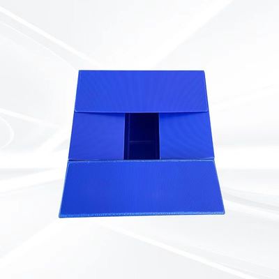 Recyclable Corrugated Polypropylene Boxes Impact Resistant Plastic Corrugated Box Good Bearing