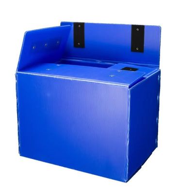 Waterproof Plastic Corrugated Containers Lightweight Reusable Plastic Shipping Boxes Rectangular