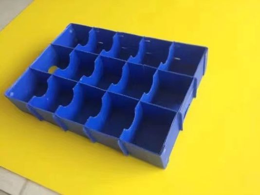 Recyclable Plastic Corrugated Containers Rectangular Corrugated Plastic Bins OEM