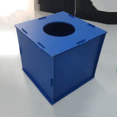 Lightweight Plastic Corrugated Containers Customized Corrugated Plastic Container Recyclable