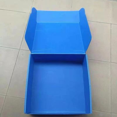 Lightweight Plastic Corrugated Containers Anti Flaming Anti Pressure PP Carton Box