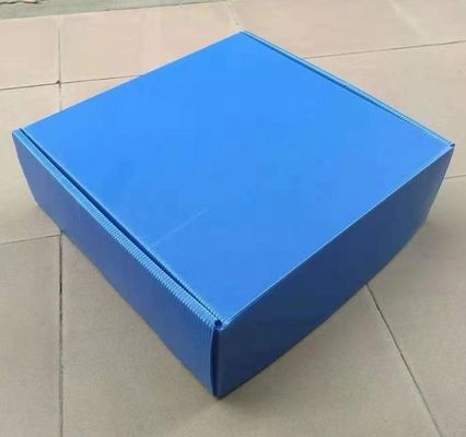 Lightweight Plastic Corrugated Containers Anti Flaming Anti Pressure PP Carton Box