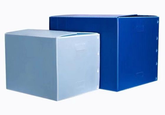 Rectangular Plastic Corrugated Containers Recyclable Plastic Corrugated Totes Customized