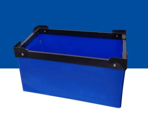 Stackable PP Corrugated Boxes Waterproof Plastic Storage Boxes Lightweight