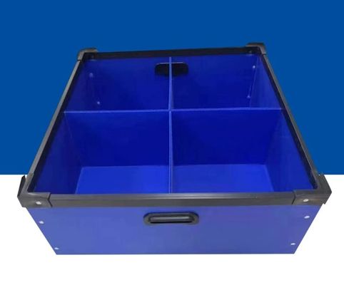 Stackable PP Corrugated Boxes Waterproof Plastic Storage Boxes Lightweight
