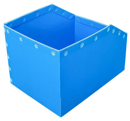 Waterproof Corrugated Storage Bins Reusable Plastic Archive Storage Boxes Stackable