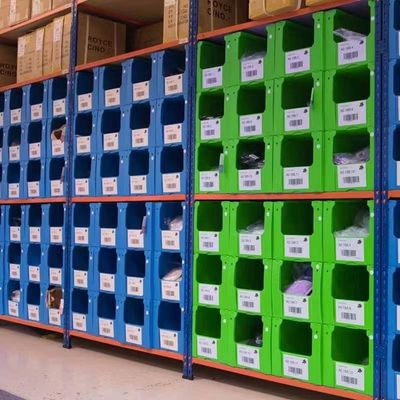 Plastic Warehouse Storage Containers Various Sizes Warehouse Storage Box Eco Friendly
