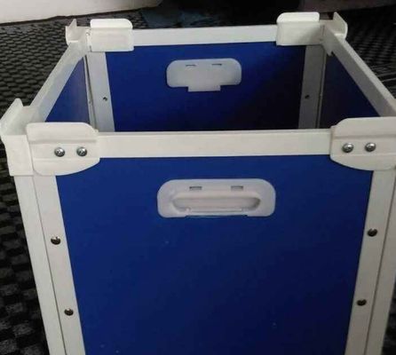 Caja de envío de plástico reutilizable personalizada