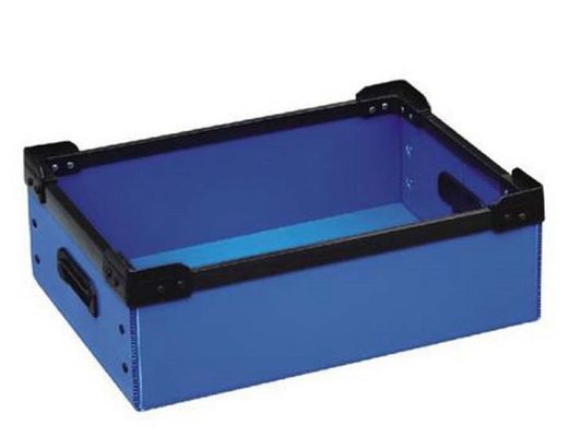 Foldable Custom Corrugated Plastic Boxes Eco Friendly Corrugated Plastic Storage Bins Durable