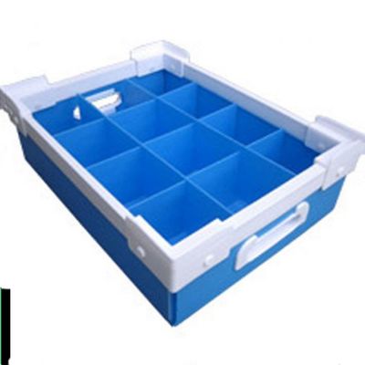Foldable Custom Corrugated Plastic Boxes Eco Friendly Corrugated Plastic Storage Bins Durable
