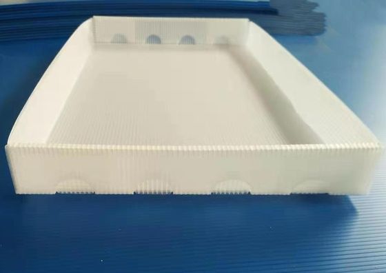 Stackable Polypropylene Plastic Boxes White Plastic Archive Boxes Waterproof