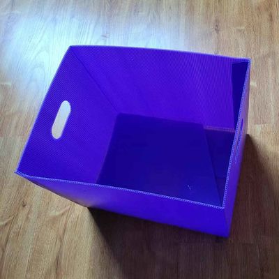 Shakeproof Corrugated Plastic Tote Waterproof Custom Plastic Corrugated Boxes Recyclable