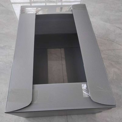 Waterproof Reusable Plastic Crates Lightweight Warehouse Storage Boxes Stackable