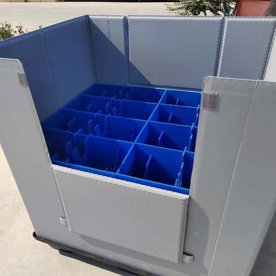 Stackable Foldable Plastic Crates Honeycomb Sheet Plastic Sleeve Box Large