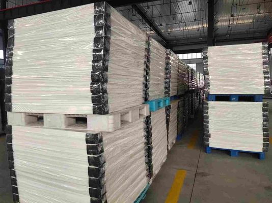 Customized Foldable Plastic Pallet Box White Collapsible Pallet Box Waterproof