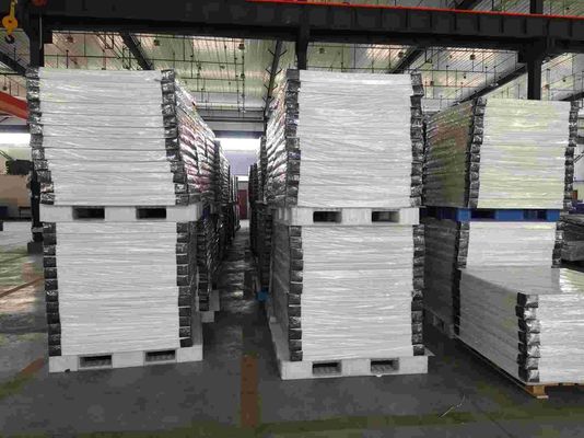 Customized Foldable Plastic Pallet Box White Collapsible Pallet Box Waterproof