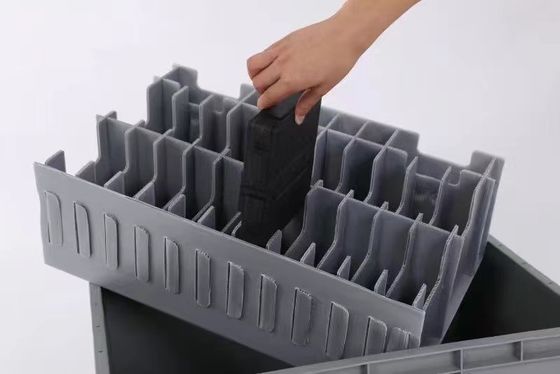Caja de divisores de plástico personalizados Caja de lámina de PP corrugado Multiusos