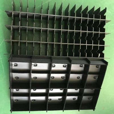 Waterproof Compartment Storage Box Stackable Corrugated Boxes With Dividers