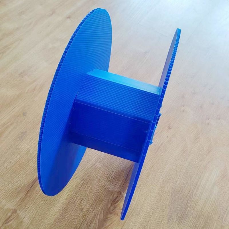 Anti Static Plastic Corrugated Board 2mm - 20mm PP Hollow Sheet For Customized Shape