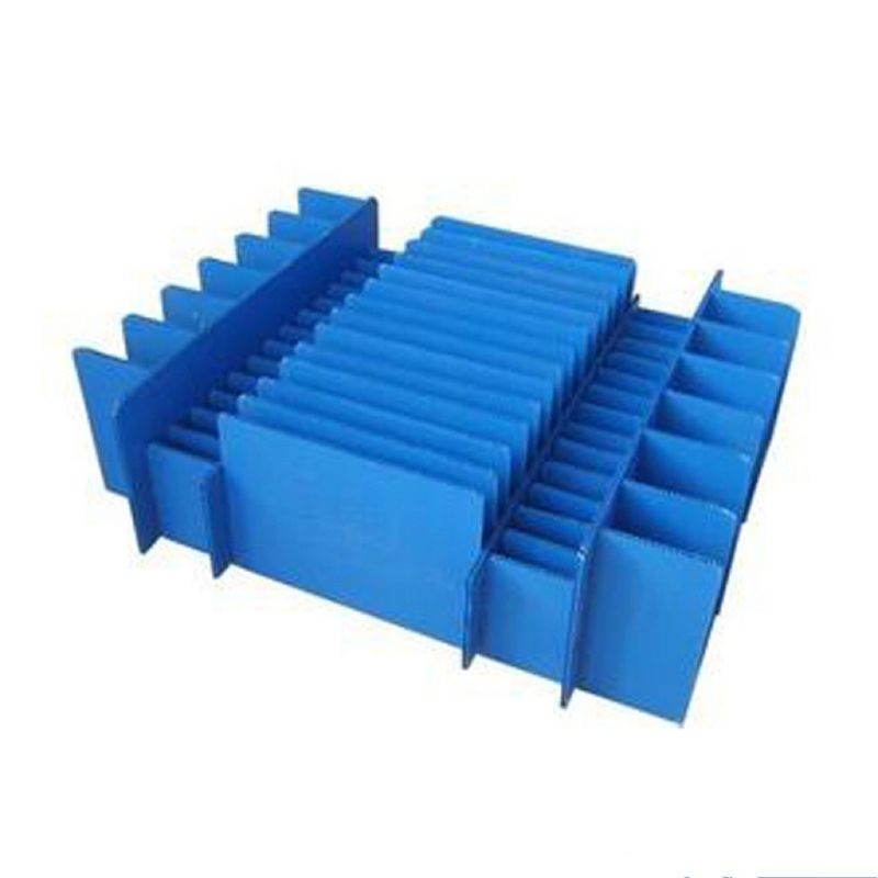 Durable Plastic Turnover Box Divider And Partition PP Corrugated Hollow Board Crate