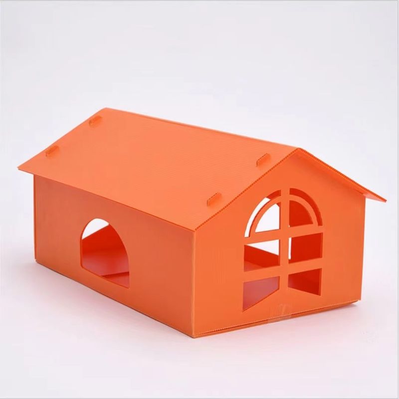 Printable Corrugated Plastic Tote Boxes Waterproof Archival Storage Boxes Stackable
