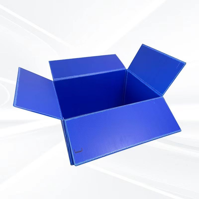 Recyclable Corrugated Polypropylene Boxes Impact Resistant Plastic Corrugated Box Good Bearing